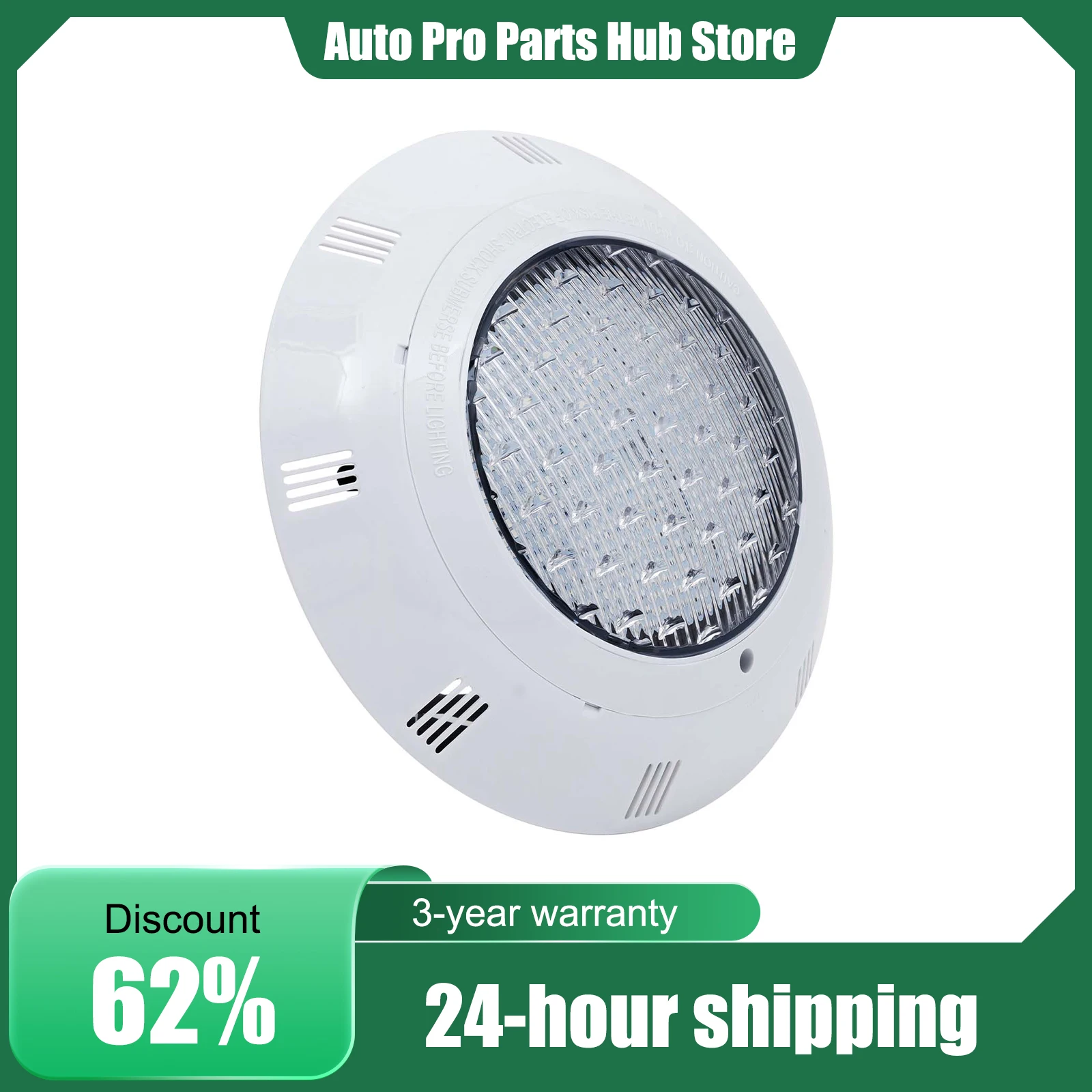 

RGB Swimming LED Pool Light, Underwater AC 12V 45W IP68 Waterproof Lamp LED Pool Light, With Remote