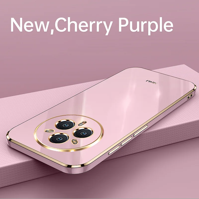 Per Realme 14 Pro Plus 5G Custodia Cover Custodia protettiva per fotocamera anti-impronte in TPU morbido di alta qualità per Realme 14 Pro Plus 5G