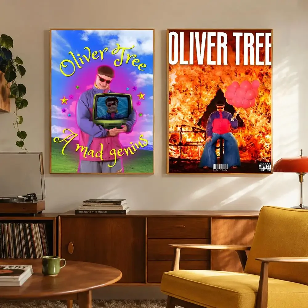 Alternative Singer Oliver Tree Ugly Is Beautiful Poster Digital Solvent Print Waterproof PP Fade-Resistant Wall Art Room Decor