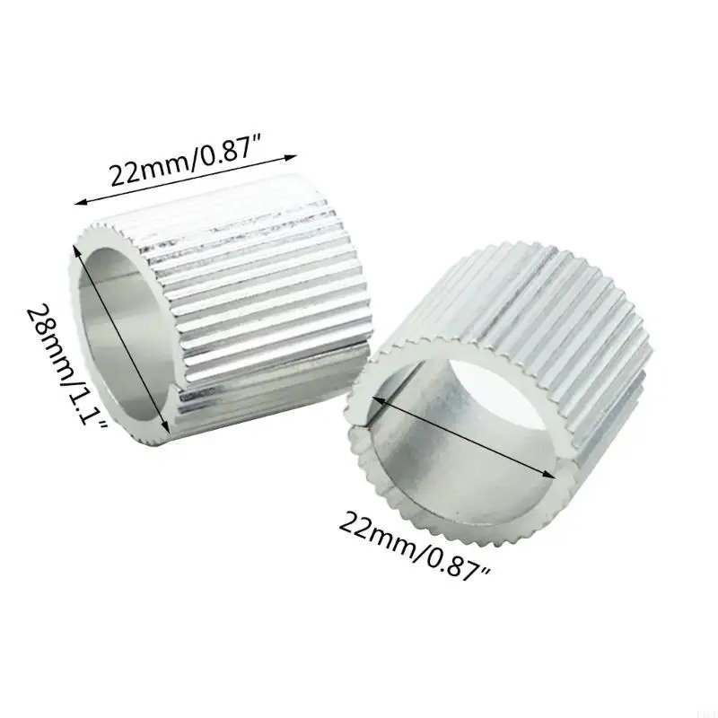 2026 New Motorbike Accessory Metal Reducer 22mm 7/8 Inch to 28mm 1-1/8 Inch Handlebar Shims Adapter Conversion Shims Spacer 4pcs