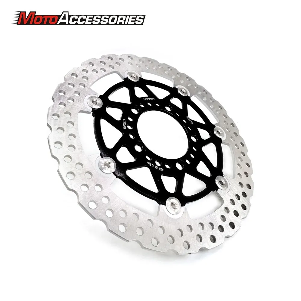 For Kawasaki Z750 ER6N KLE650 VERSYS ABS Brake Front Disc Rotor Motorcycle Street Front Floating Brak Disc Motor accessories