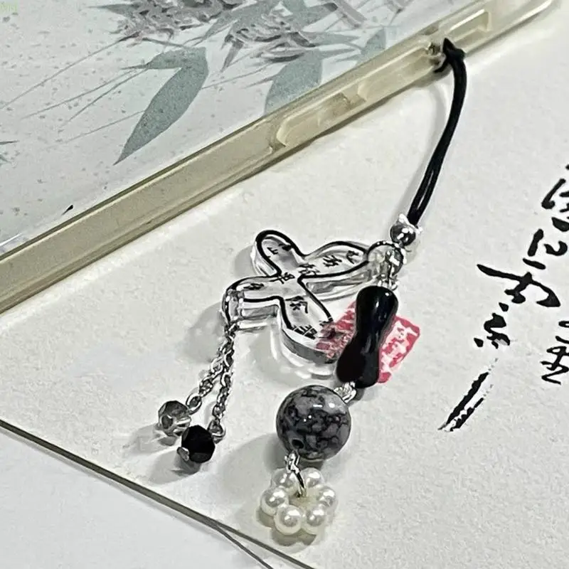 Stylish Phone Strap Chain Distinctive Peripherals Pendant Accessories Backpack Car Key Chain for Girls NM