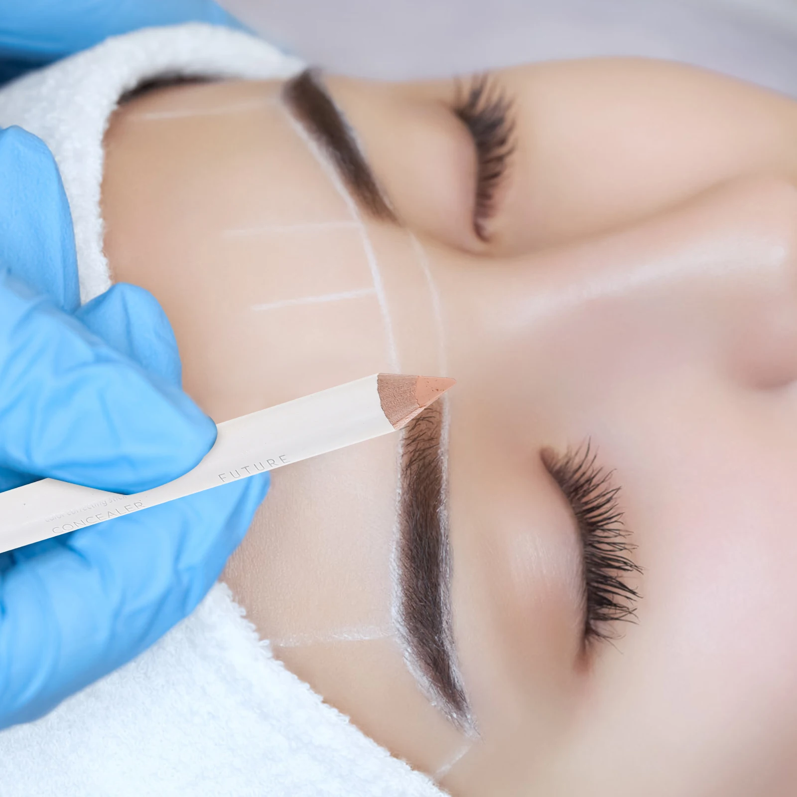 قلم الحواجب المخفي مجموعة 3 مجموعات 01 01 05 مقاوم للماء الحاجب ماكياج أداة النساء مستحضرات التجميل قلم رصاص العناية بالشعر #3