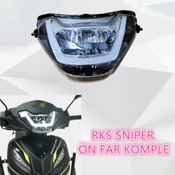 Motorcycle LED headlights for RKS/KUBA SNIPER motorcycle accessories