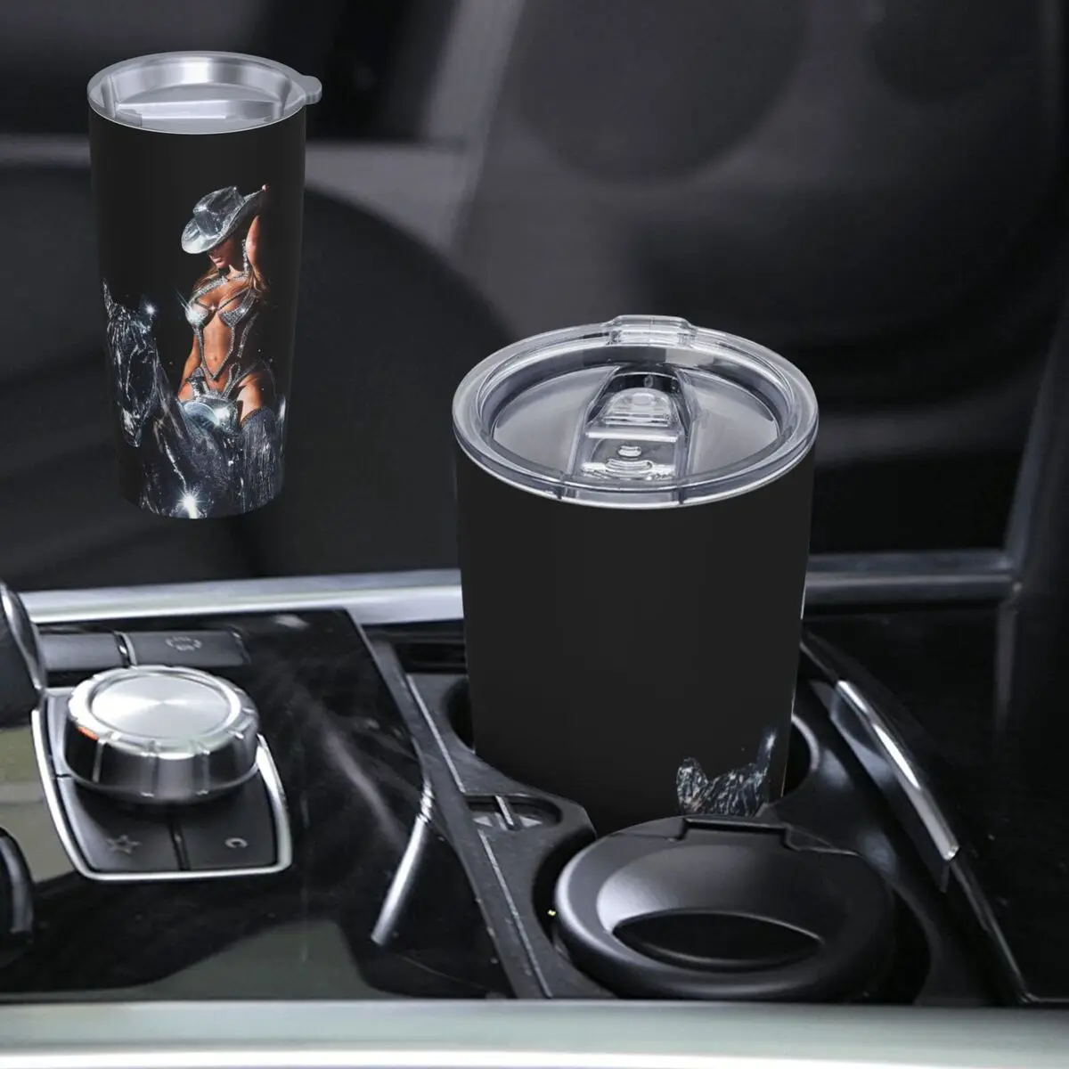 Singer Beyonce Renaissance Tour Stainless Steel Tumbler Vacuum Insulated Mug Thermal Cold Cups Straw With Lid 20oz