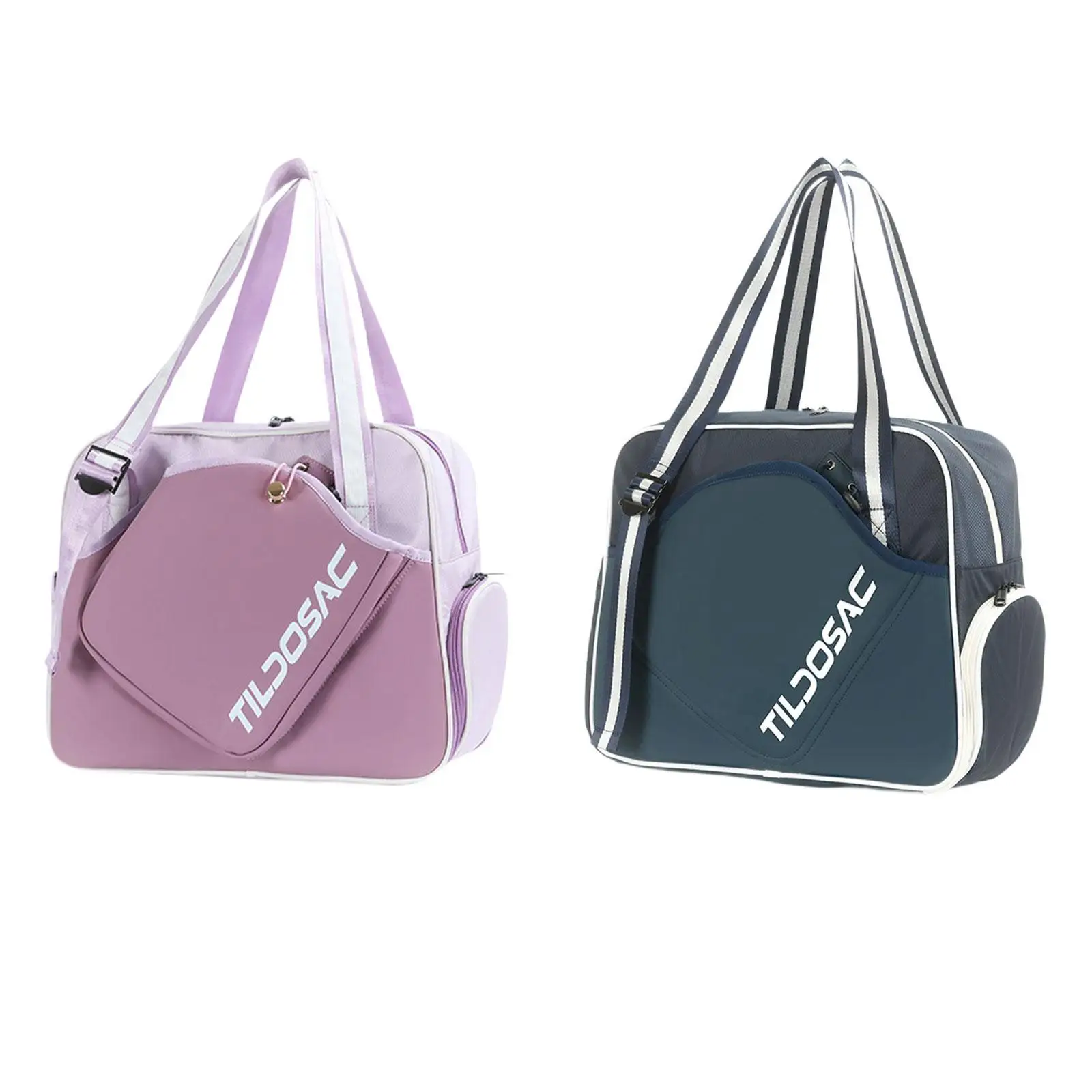 Multifunctional Pickleball Racquet Bag Big Capacity Paddle Bag Practical Travel Sports Organizer for Women Men