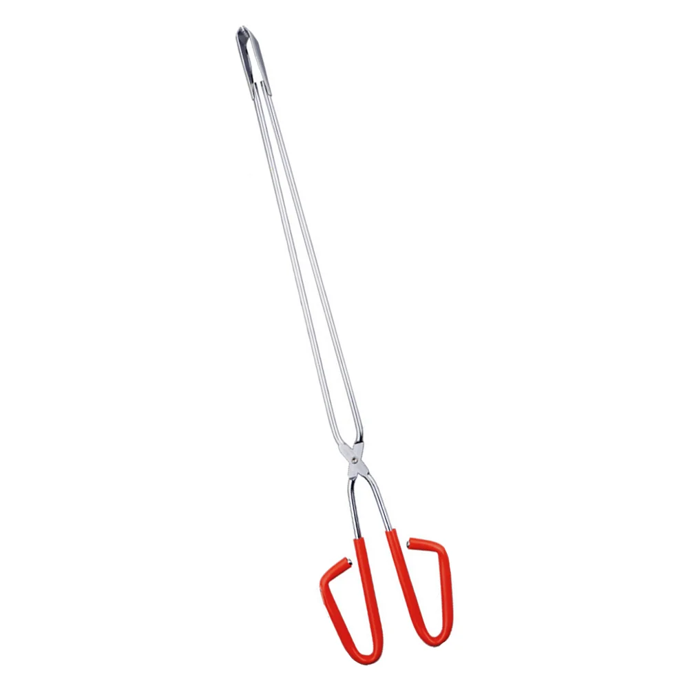 Long Tongs Tool Grabber Pick Up Lixo Lixo, Long Scissor Reacher, Picker Clip, Lareira Pickup, Lenha Pinças Handle