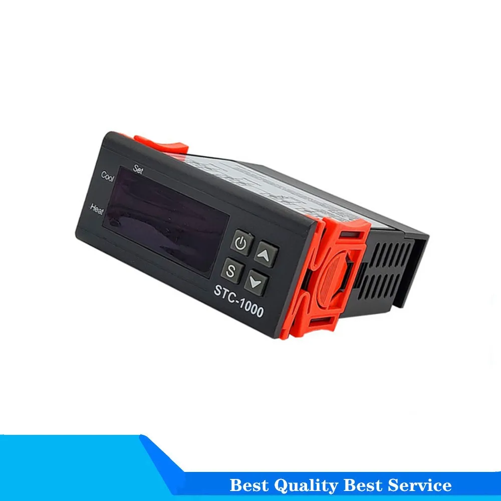 Digital Temperature Controller Thermostat Thermoregulator incubator Relay LED 10A Heating Cooling STC-1000 STC 1000 12V 24V 220V