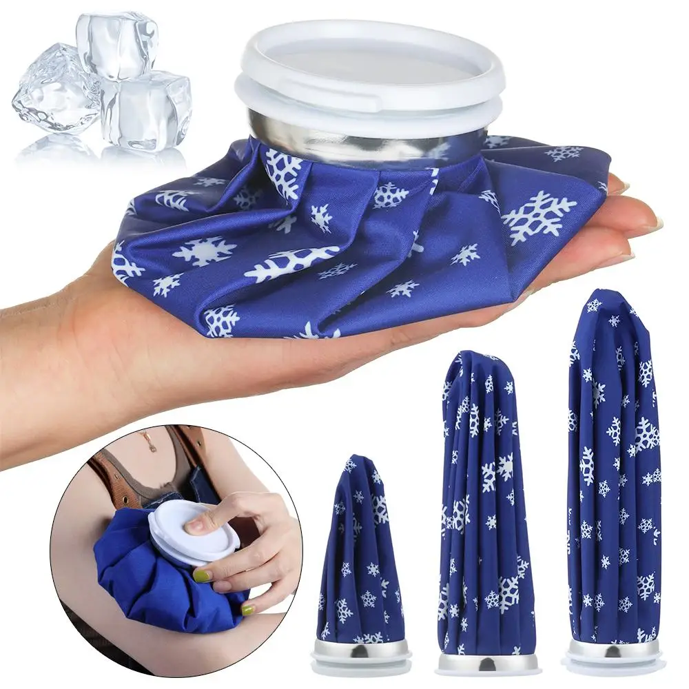 Reusable Ice Bag Medical Cold Pack Hot Water Bag for Injuries Pain Relief Health Care Hot&Cold Therapy Ice Pack for Knee Head