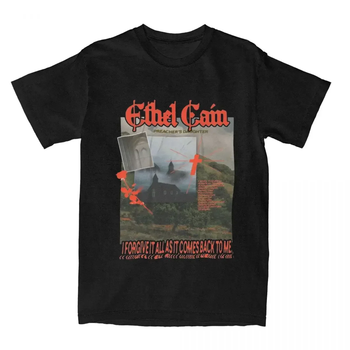 Men Women's Ethel Cain Music T-Shirt Merchandise Fashion 100% Cotton T Shirts Tee Clothing Birthday Present streetwear vintage