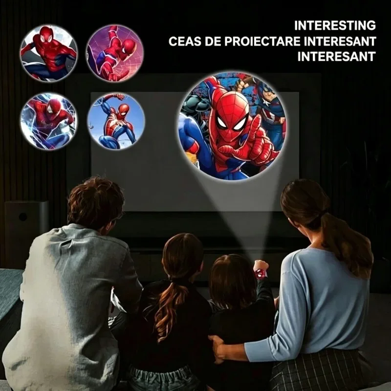 Creative Cartoon Projection Watch for Kids, Fun Wristwatch for Students, School Rewards, Birthday Party Favors and Holiday Gifts