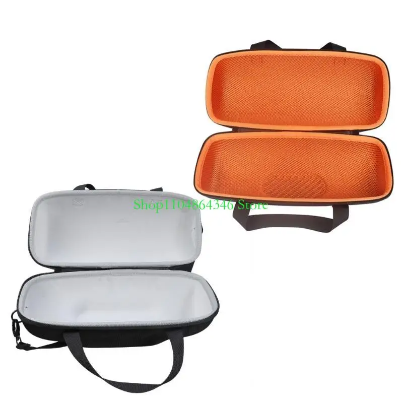 5ASD Portable Travel Eva Carrying Box per 3 Wireless Speaker Storage Borse Design cerniera facile da aprire