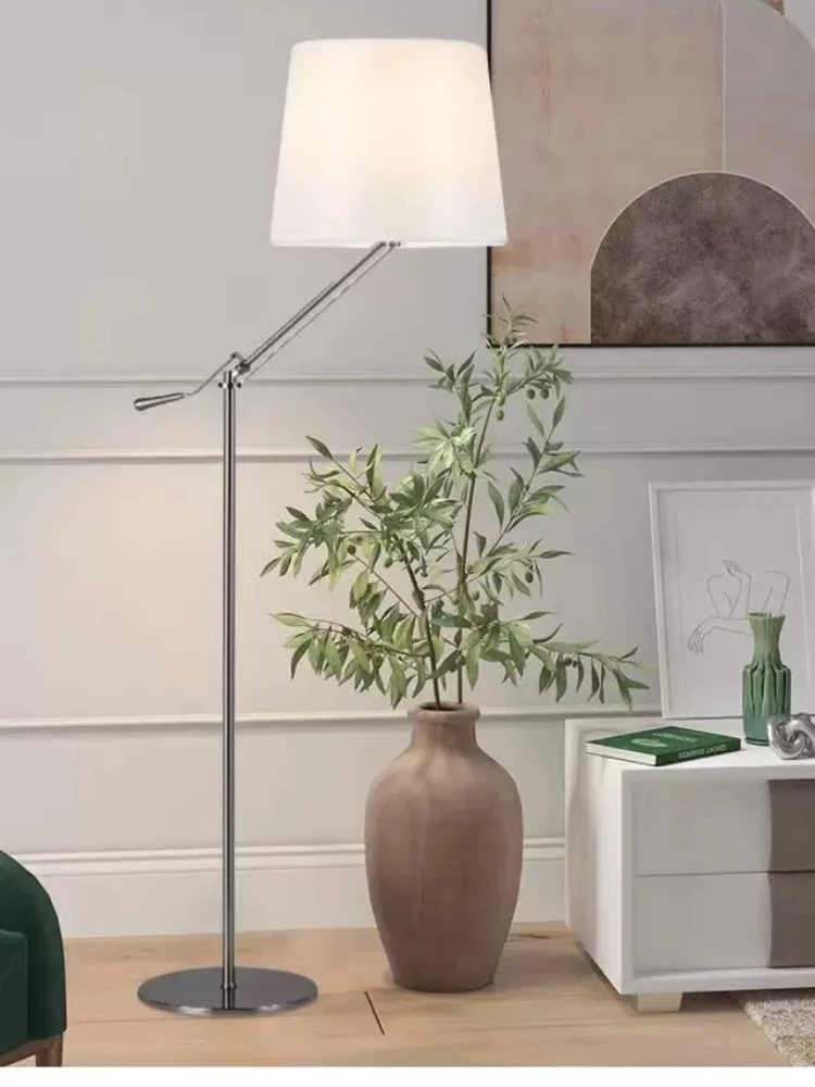 Italian classic simple Newton rocker arm living room floor lamp ins style vertical swing adjustable table lamp floor lamp