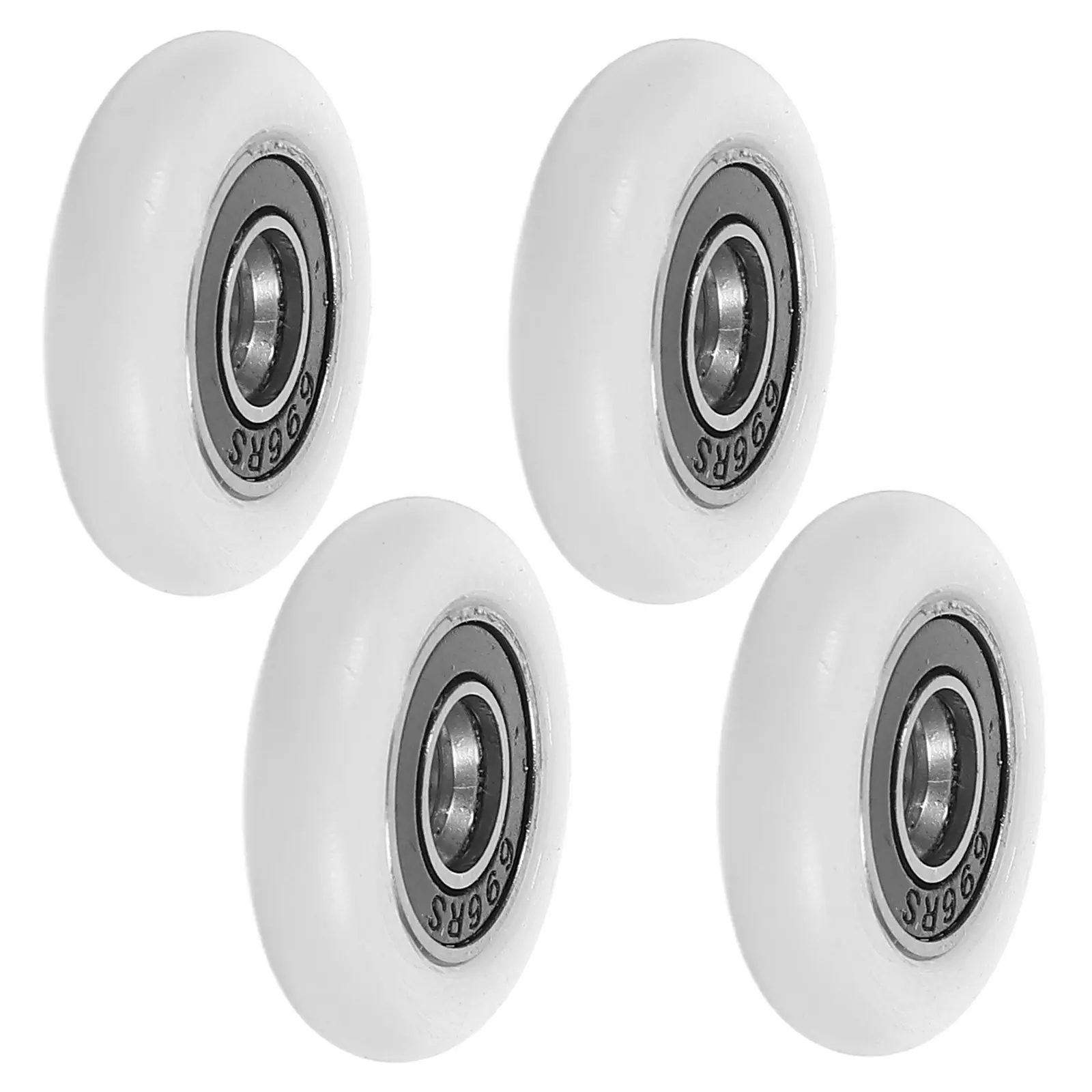 4 pcs Heavy Duty Sliding Door Smooth Drawer Cabinet Halloween Christmas New Year Bathroom Glass Door Roller High-performance