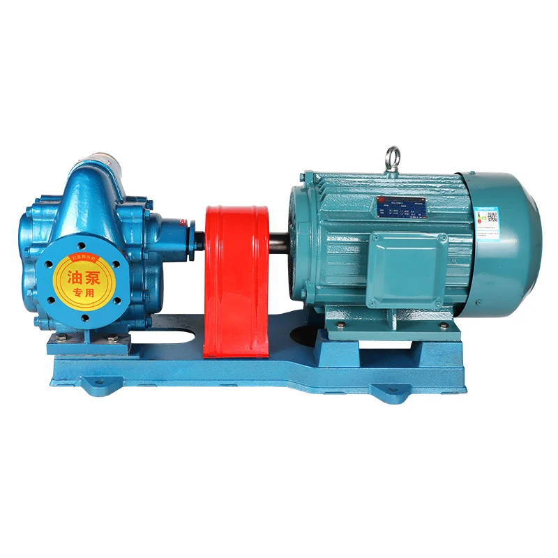 

Self-priming gear pump KCB-200/300 oil pump booster fuel lubrication gear oil pump with motor