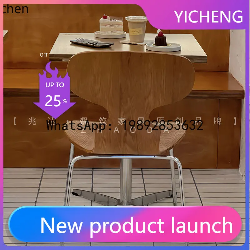 

X7 Dining Table and Chairs Table Minimalist 60CM Square Table Art Chair