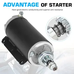 Starter Fit for Evinrude Johnson OMC Engine 150-235 Hp Outboard E150 E155 E175 E185 E200, Replace for 778992 41021006 387094