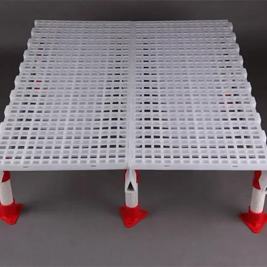 Sicherer 1200 x 500 mm PP-Fabrik-Direktversorgungshühnerhaus-Geflügel-Kunststofflattenboden
