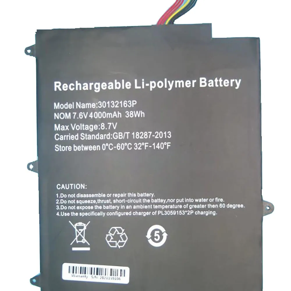 

Аккумулятор для ноутбука Jumper NV-2764151-2S/TH116A-YD/H-3487265P/TH116A/DTLAPY116-2/30143170P 7,6 В 30,4 Втч 4000 мАч Новый