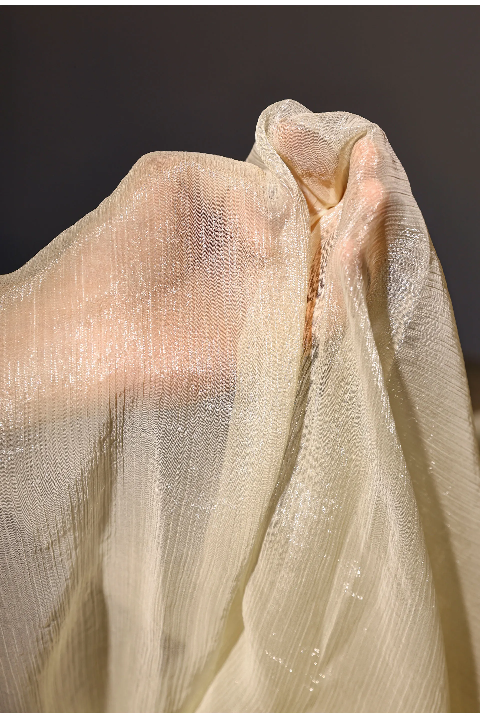 Микро сверкающий шифон, полупрозрачная мягкая сетка, шитье свадебного платья, вечернее платье, украшение, фон, ткань «сделай сам», для шитья