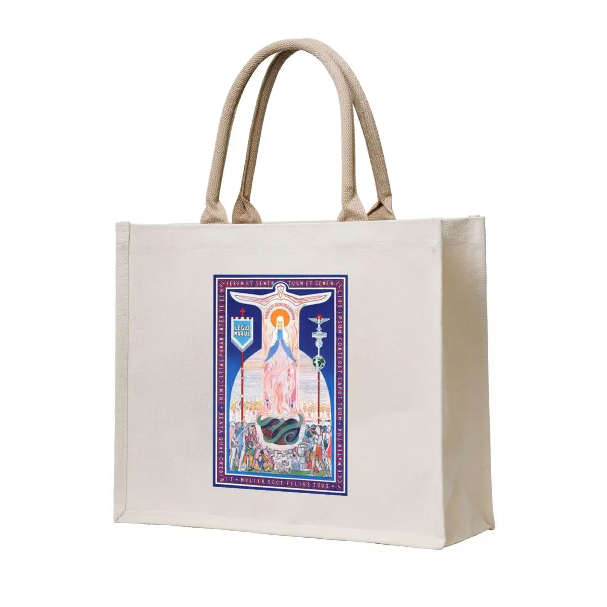 

Legion of Mary, Marijina Legija, Legio Mariae Tote Bag bags for women tote bags cloth bags Gift reusable shopping