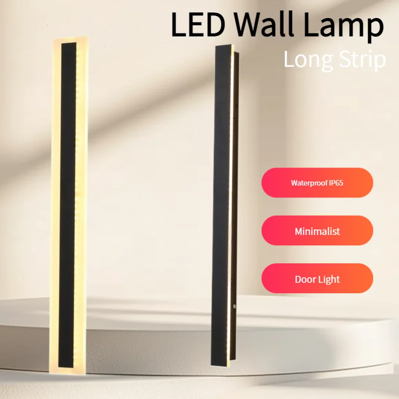 モダンなミニマリスト北欧インテリアウォールライト、寝室、リビングルーム、廊下、ヴィラ、背景壁ledストリップライト、ホーム