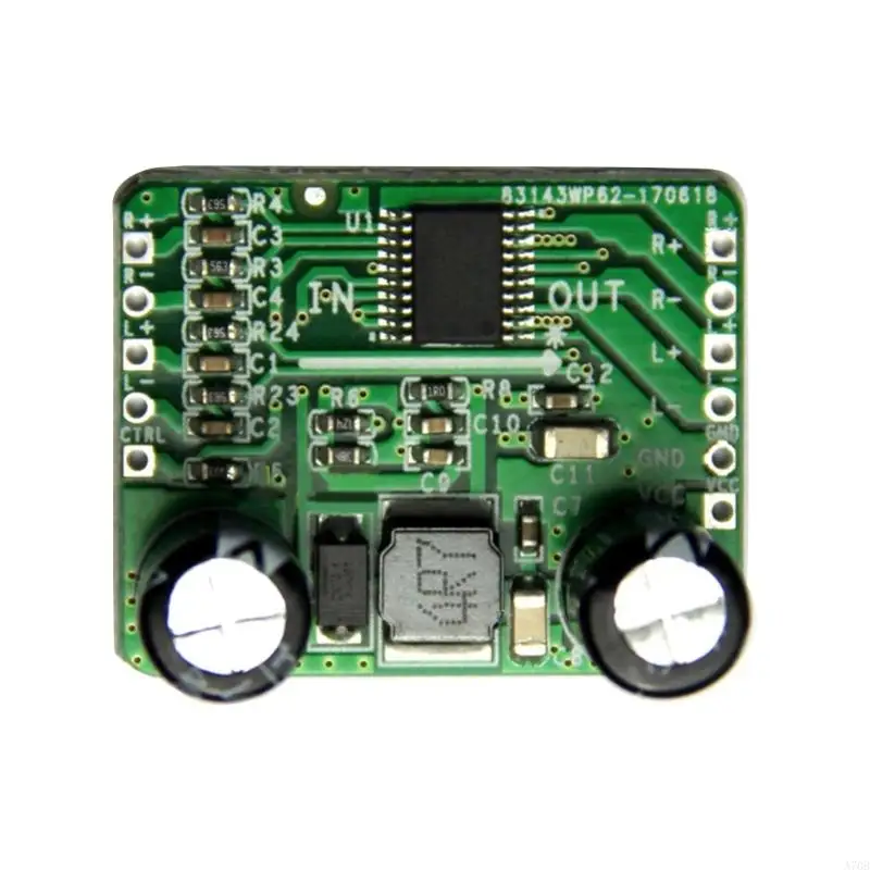 A70B DC2.5-5.5V HT8698 2X5W القناة D لوحة مكبر صوت استريو رقمية