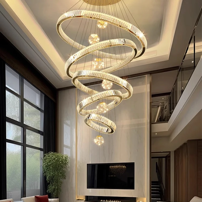 Modern home decor ring led lights pendant light lamps for living room Chandeliers for dining room hanging light indoor lighting