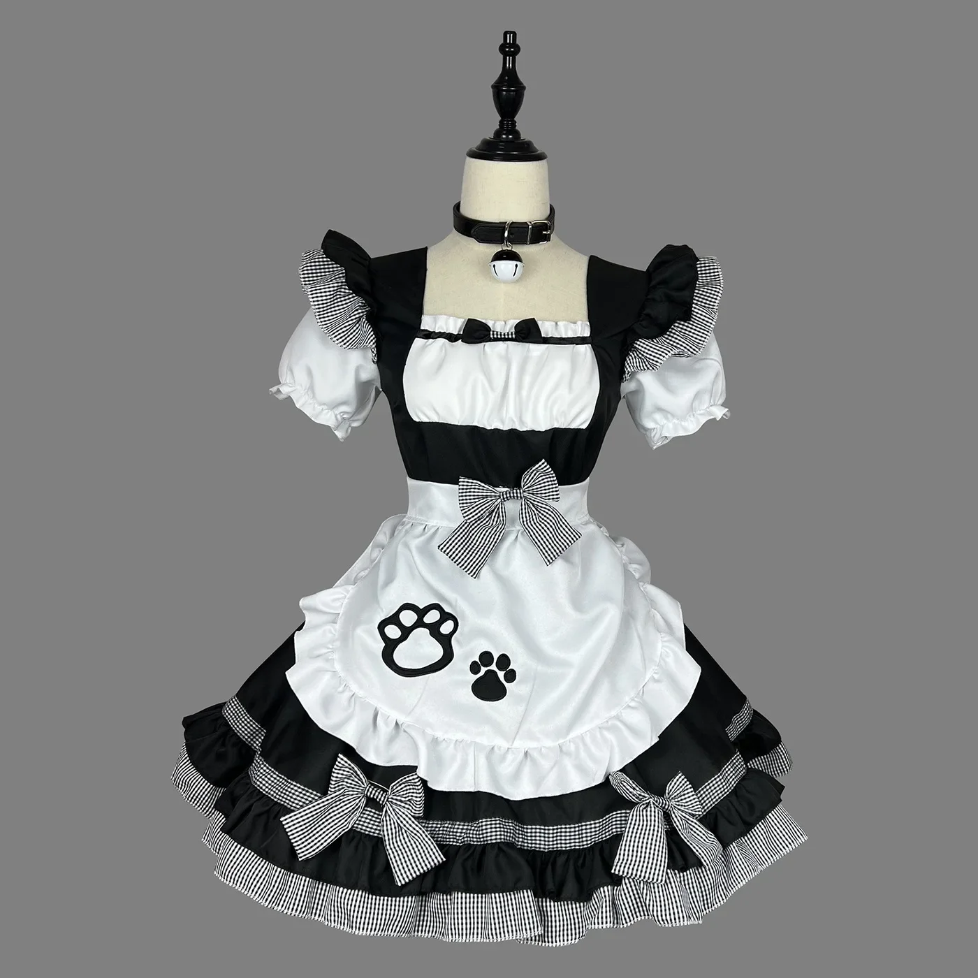 

The New Cat Maid Outfit Cosplay Large Size Women's Japanese Cute Maid Black And White Classic Maid