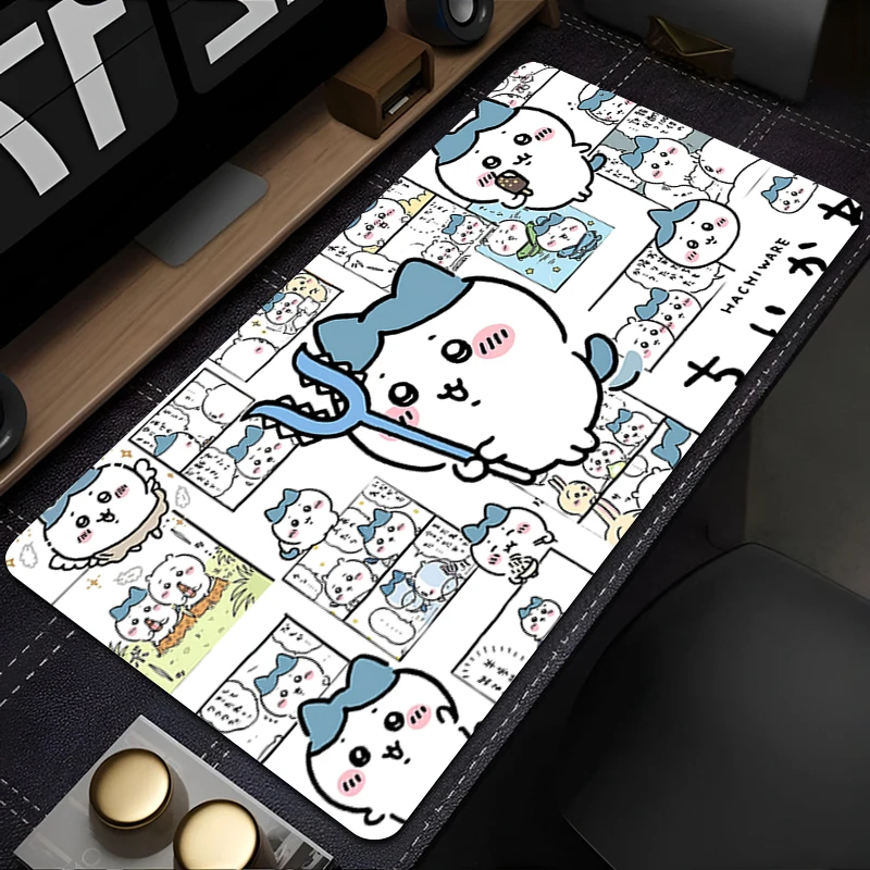 

Gaming Mouse Pad Anime Gamer Keyboard Pad Classic Desk Mouse Mat C-chiikawa Speed Rubber Cartoon Motbook Computer PC Mousepad