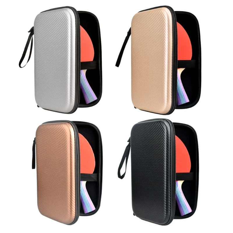 Hard Table Tennis Rackets Bag Square Pingpong Paddle Storage Bag Enduring