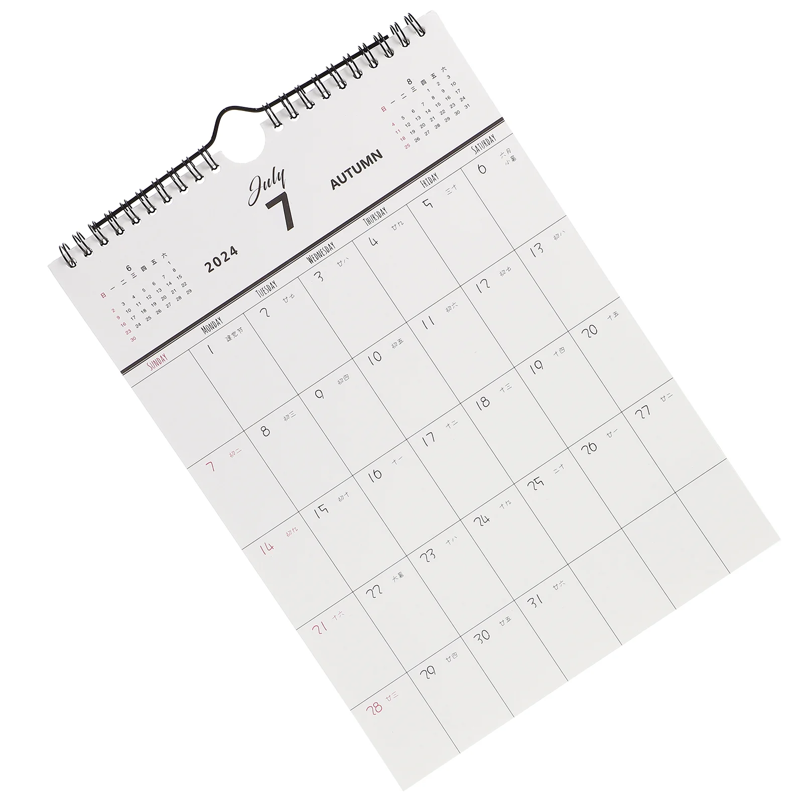 Wall Mounted Calendar Appointment Whiteboard Household Hanging 2023-2024 Monthly Countdown Daily