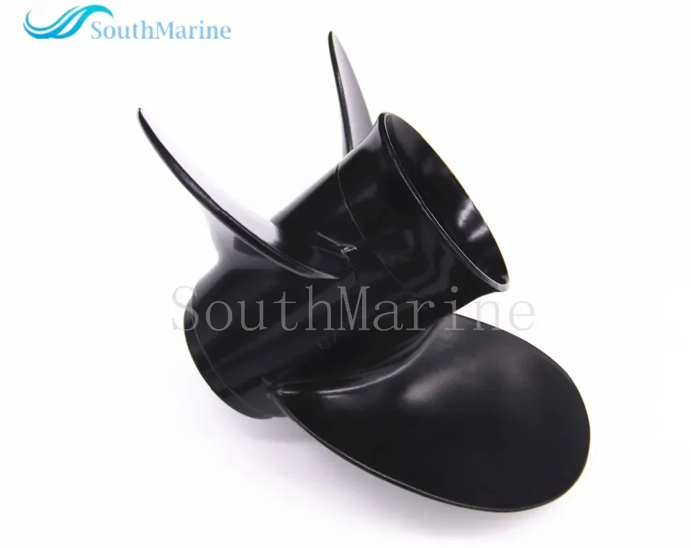 8.5X9 Aluminum Propeller for Mercury Mariner 4-Stroke 8HP 9.9HP Outboard Motor ( Tohatsu Origin )Pitch 12 spine 8.5 x 9