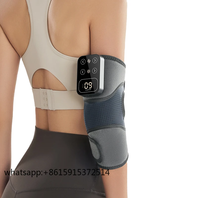 

TLCRETE Graphene Heating Knee Pads Wireless Heated Knee Brace With Massage, Elbow Shoulder Knee Massager With Vibration