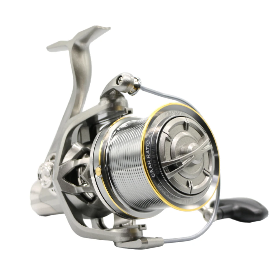 Long Shot Jigging Spinning Reel 8000/9000/10000/12000/14000 Series 17+1BB Surf Fishing Reels 55lb Max Drag Saltwater Big Reel