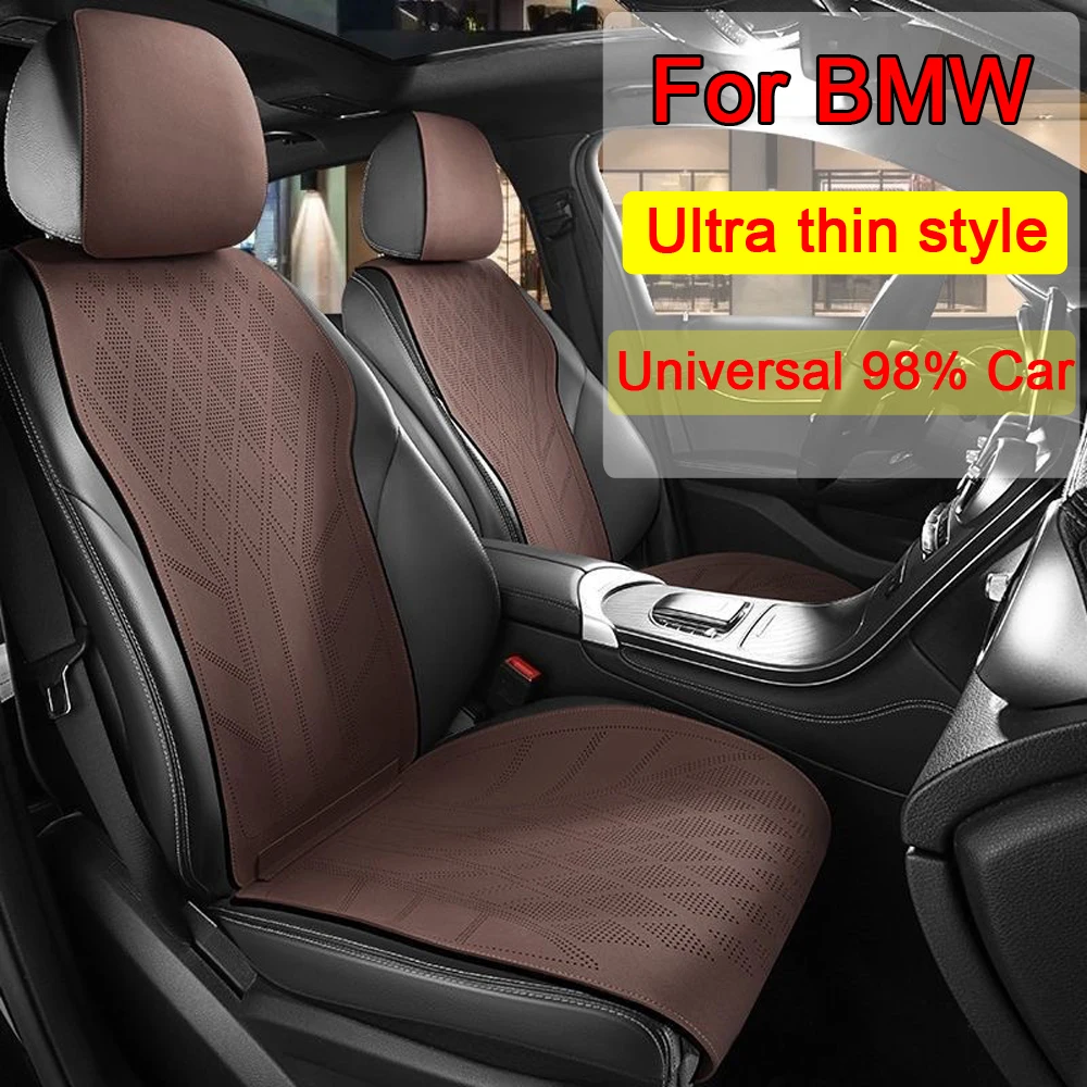 Uniwersalny pokrowiec na fotel samochodowy ze skóry zamszowej do BMW X5 E53 E70 F15 G05 X1 F48 X3 F25 X6 E71 X2 F39 X4 F26