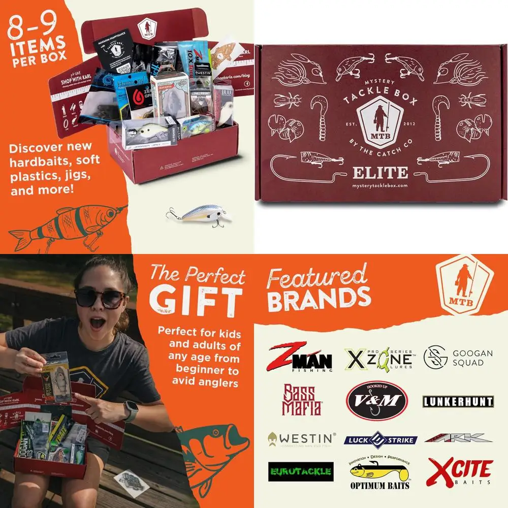 

Premium Bass Fishing Kit for Large & Smallmouth Freshwater Lures