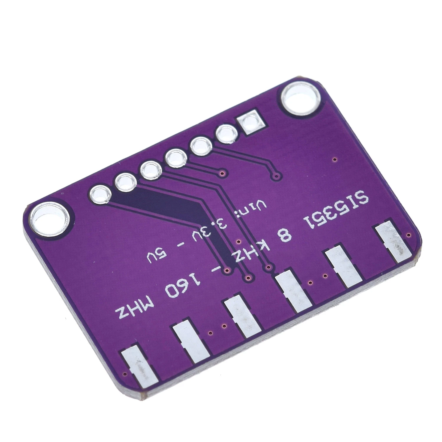 TZT DC 3V-5V CJMCU-5351 Si5351A Si5351 I2C Clock Generator Breakout Board Module Signal Generator Clock 8KHz-160MHz For Arduino image 6