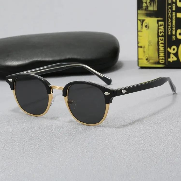 New Men's Advanced Ultra Light Coarse Frame Fashion Square Sunglasses Women Men Trendy Anti Mist Outdoor Driving Shades UV400