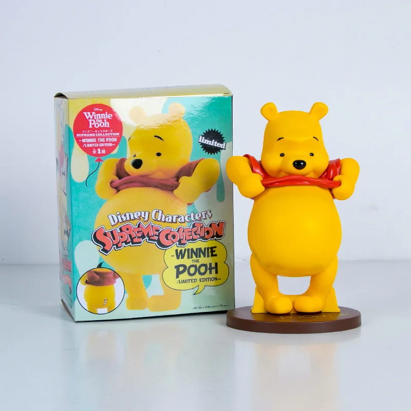 Nuevo juguete de Winnie de Disney The Pooh, muñeca bonita de Winnie The Pooh de gran barriga, adorno de coche hecho a mano, muñeca bonita, regalo de Navidad para niños