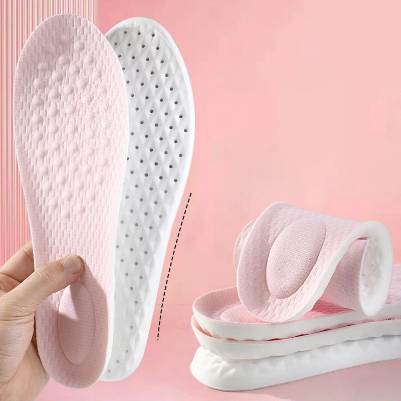 Insoles for Men Women Deodorizing Insole Shoes Sports Absorbs Sweat Soft Breathable Vigorously Walking Sport Shoe Pads Unisex