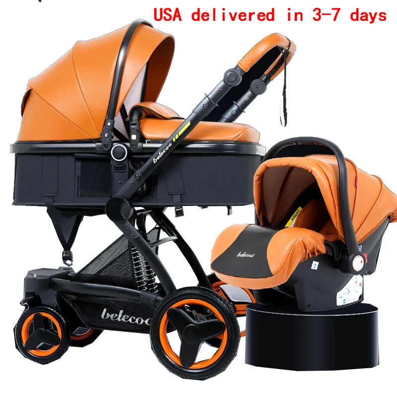 Baby Stroller Car Seat Infant Cradle Carriage Bassinet cart Portable Travel System