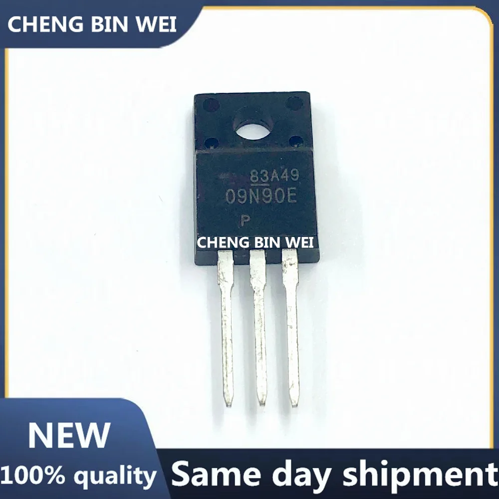 5PCS/Lot new Original  FMV09N90E 09N90E 09N90G 09N90 9N90 TO-220 9A 900V Power MOSFET Transistor