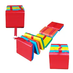 Flipo Flip Colorful Flap Wooden Ladder Change Visual Illusion Novelty Decompression Children's Fidget Toy Gift