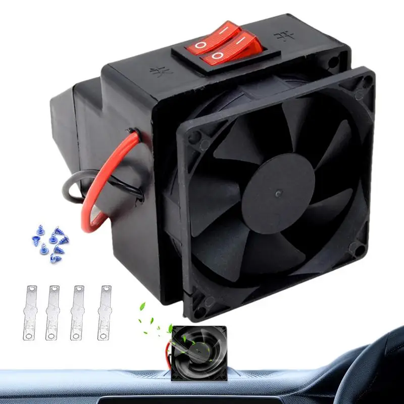 Portable Car Heater 300W Fast Heating Car Windshield Defroster Fan Portable Heater And Defogger Quick Defrost De-Icer For All