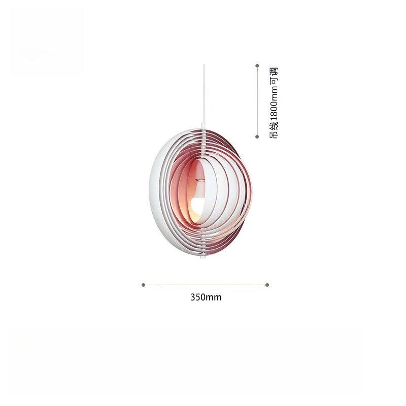 Moon Bar Chandelier Restaurant Study Bedside Bedroom Medieval Light