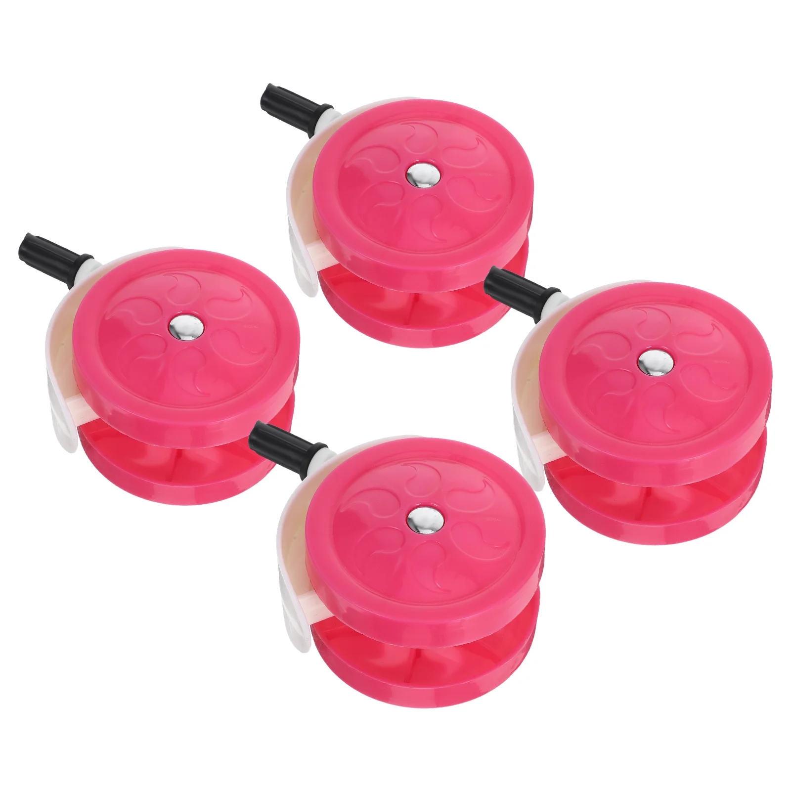 

4pcs Walker Replacement Walker Wheels Wheels Stroller Replacement Parts Plastic Quiet Swivel Furniture Casters Hardware