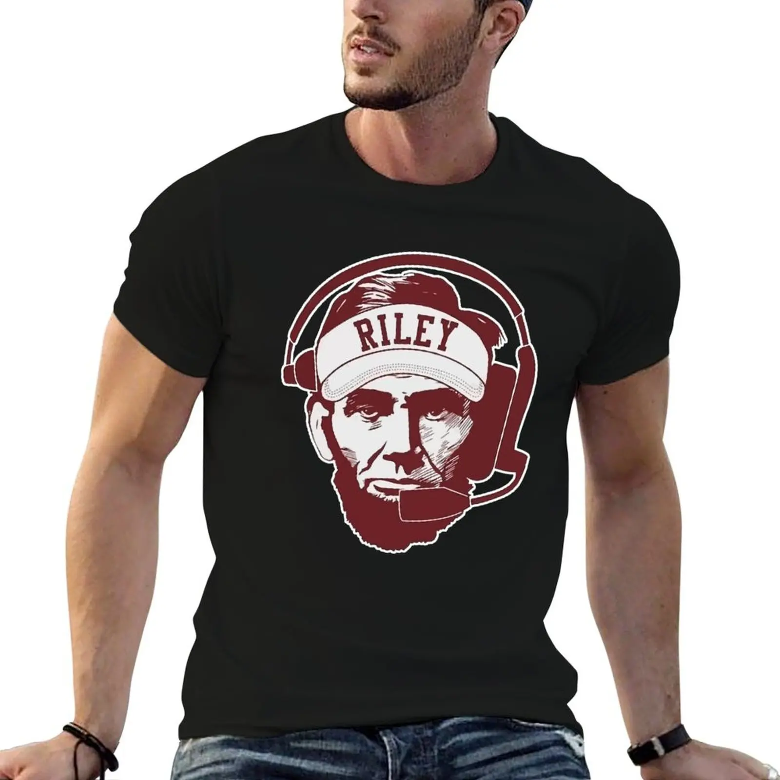 Lincoln Riley Funny T-Shirt Festival Casual Short Sleeve