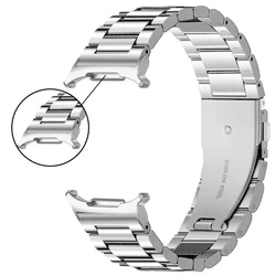 Wristband Compatible for Samusng Galaxy Watch Ultra Band 47mm Metal Link Bracelet Galaxy AI Watch7 Ultra Stainless Steel Strap
