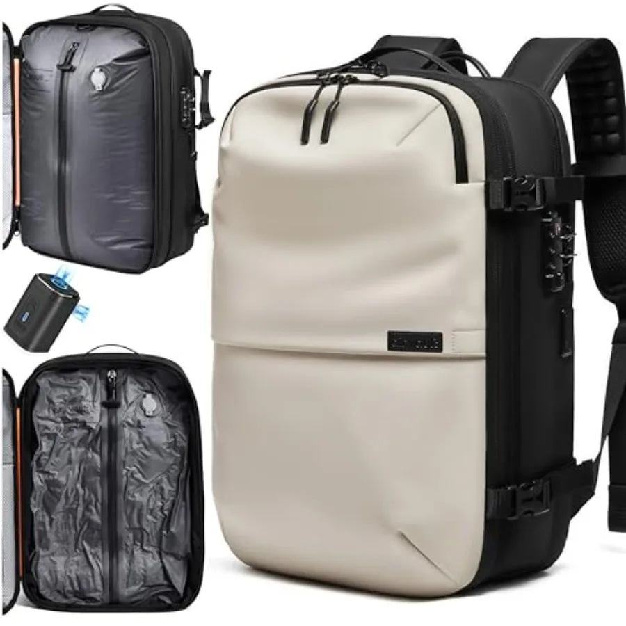 AirVault فراغ ختم حقيبة السفر 60L مع توسيع دوامة ضغط الهواء نظام فراغ مقاومة للماء TSA قفل فراغ P #1